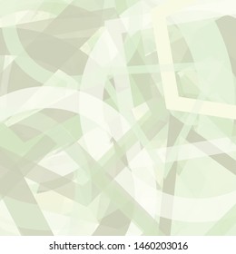 Abstract Generative Art color distributed donut figures background illustration