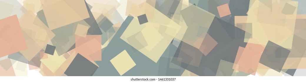 Abstract Generative Art color distributed polygons background illustration