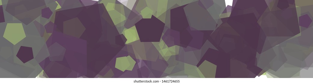 Abstract Generative Art color distributed polygons background illustration