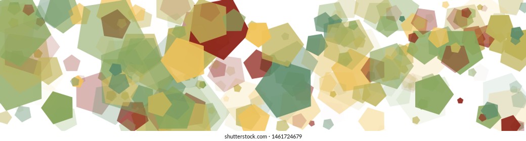 Abstract Generative Art color distributed polygons background illustration
