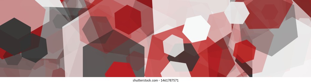 Abstract Generative Art color distributed polygons background illustration
