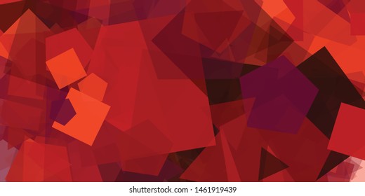 Abstract Generative Art color distributed polygons background illustration
