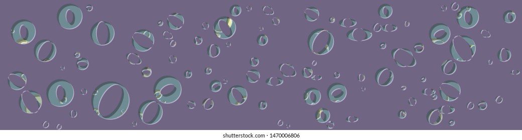 Abstract Generative Art color distributed ellipse holes background illustration