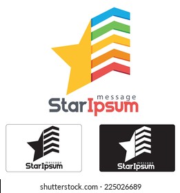 Abstract generic logo concept illustration
