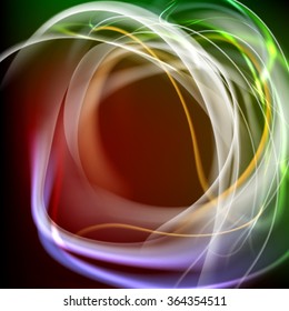 Abstract  gentle colorful background. Elegant sensitive frame vector