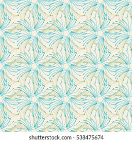 Abstract gentle geometrical seamless pattern.