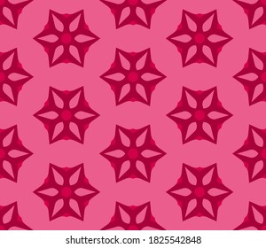 Abstract geo seamless pattern. Ornamental geometric background with different shapes. Wrapping paper. Vector illustration.               