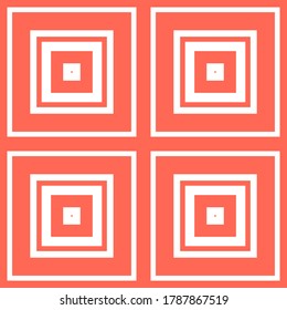 Abstract geo thin line checkered seamless pattern. Linear halftone ornamental geometric background. Geometric wrapping paper. Vector illustration.               