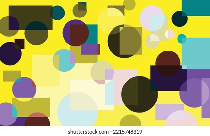 Abstract Geomatric Shape  Art Background