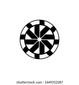 abstract with geomertic logo template