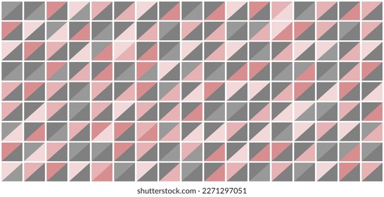 Abstraktes geometisches Tapete-Design. Gedeckter Kachelstrukturhintergrund. Dreiecke bunter Muster-Bildschirmhintergrund