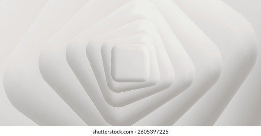 Abstract geometric 3d background with rotating element.