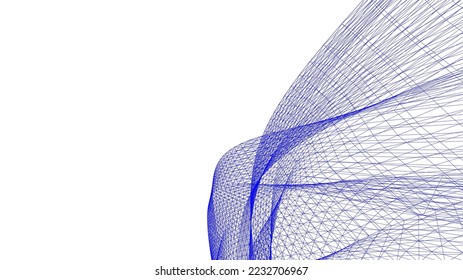 abstract geometric 3d background vector illustration