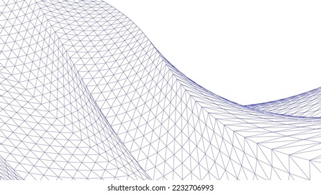 ilustración de vector de fondo 3d geométrico abstracto