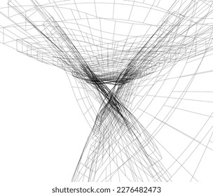 abstract geometric 3d background vector illustration