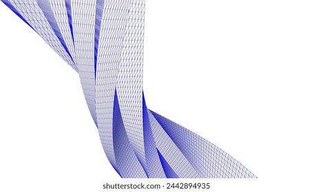 Abstract geometric 3d background vector design