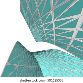 abstract geometric architectural background