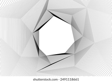 abstract geometric architectural background vector illustration