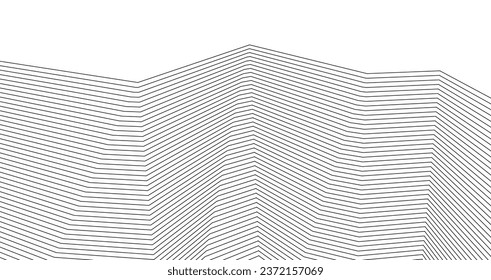 abstract geometric architecture 3d rendering