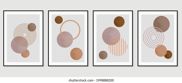 Abstract geometric art background vector. Modern block color art wallpaper. watercolor style texture. Cubism s low-poly backgrounds. Good for home deco, wall art, poster, invitation and cover.