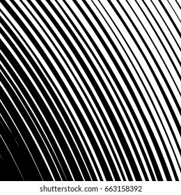 Abstract geometric art with circular motif. Geometric black and white illustration