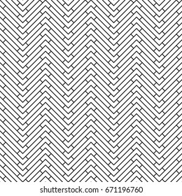abstract geometric art deco chevron background pattern