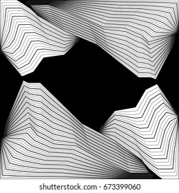 Abstract geometric art pattern. Can be used for wallpaper, pattern fills, textile, web page background, surface textures, Image for advertising booklets, banners.