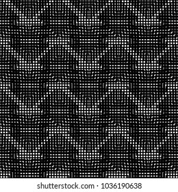 Abstract geometric art woven pattern. Can be used for wallpaper, pattern fills, textile, web page background, surface textures, Image for advertising booklets, banners.
