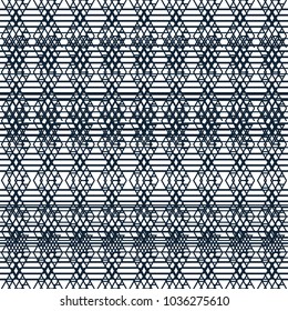 Abstract geometric art woven pattern. Can be used for wallpaper, pattern fills, textile, web page background, surface textures, Image for advertising booklets, banners.