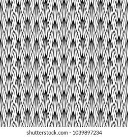 Abstract geometric art woven pattern. Can be used for wallpaper, pattern fills, textile, web page background, surface textures, Image for advertising booklets, banners.
