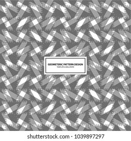 Abstract geometric art woven pattern. Can be used for wallpaper, pattern fills, textile, web page background, surface textures, Image for advertising booklets, banners.
