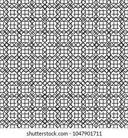 Abstract geometric art woven pattern. Can be used for wallpaper, pattern fills, textile, web page background, surface textures, Image for advertising booklets, banners, poster.