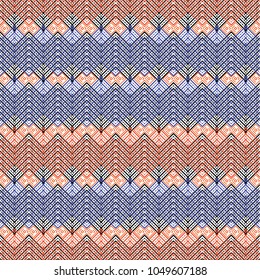 Abstract geometric art woven pattern. Can be used for wallpaper, pattern fills, textile, web page background, surface textures, Image for advertising booklets, banners.