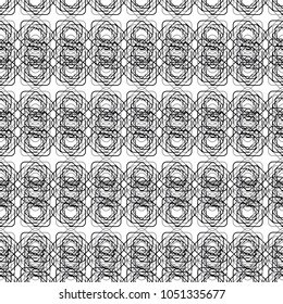 Abstract geometric art woven pattern. Can be used for wallpaper, pattern fills, textile, web page background, surface textures, Image for advertising booklets, banners.