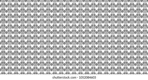 Abstract geometric art woven pattern. Can be used for wallpaper, pattern fills, textile, web page background, surface textures, Image for advertising booklets, banners.
