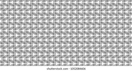Abstract geometric art woven pattern. Can be used for wallpaper, pattern fills, textile, web page background, surface textures, Image for advertising booklets, banners.
