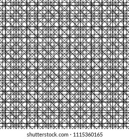 Abstract geometric art woven pattern. Can be used for wallpaper, pattern fills, textile, web page background, surface textures, Image for advertising booklets, banners.