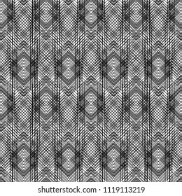 Abstract geometric art woven pattern. Can be used for wallpaper, pattern fills, textile, web page background, surface textures, Image for advertising booklets, banners.