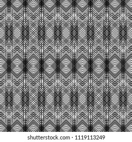 Abstract geometric art woven pattern. Can be used for wallpaper, pattern fills, textile, web page background, surface textures, Image for advertising booklets, banners.