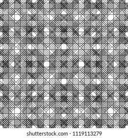 Abstract geometric art woven pattern. Can be used for wallpaper, pattern fills, textile, web page background, surface textures, Image for advertising booklets, banners.