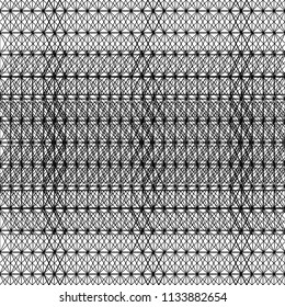 Abstract geometric art woven pattern. Can be used for wallpaper, pattern fills, textile, web page background, surface textures, Image for advertising booklets, banners.