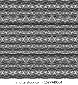 Abstract geometric art woven pattern. Can be used for wallpaper, pattern fills, textile, web page background, surface textures, Image for advertising booklets, banners.