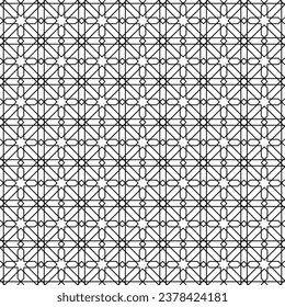 Abstract geometric art woven pattern. Can be used for wallpaper, pattern fills, textile, web page background, surface textures, Image for advertising booklets, banners, card