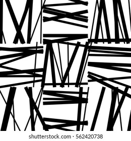 Abstract geometric art woven pattern. Can be used for wallpaper, pattern fills, textile, web page background, surface textures, Image for advertising booklets, banners.