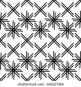 Abstract geometric art woven pattern. Can be used for wallpaper, pattern fills, textile, web page background, surface textures, Image for advertising booklets, banners.