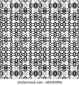 Abstract geometric art woven pattern. Can be used for wallpaper, pattern fills, textile, web page background, surface textures, Image for advertising booklets, banners.