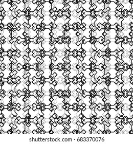 Abstract geometric art woven pattern. Can be used for wallpaper, pattern fills, textile, web page background, surface textures, Image for advertising booklets, banners.