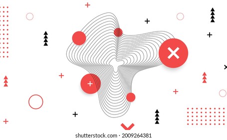 Abstract geometric asian style for wallpaper and design element concept. Vector