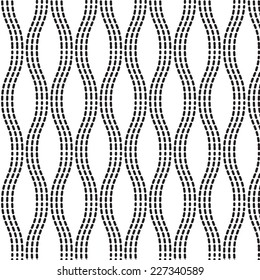 abstract geometric back and white background vector pattern.