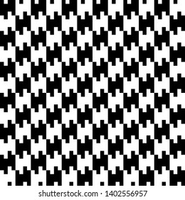 Abstract geometric backdrop. Black and white texture. Seamless pattern.
